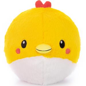 ninazy Puffy Chicken Stuffed Animal (12 in) - Stuffed Chicken Plush Toy - Plush Chicken Gifts - Stuffed Rooster Stuffed Animal Rooster Plush - Funny Plushies Peluches - Plush Toys Stuffy