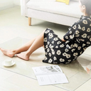 JOJAN PVC Clear Chair Mat, Desk Cover Protector, Non-Slip Floor Protector Mat, 2.0mm Round Edge Wipeable Desk Mat, Hardwood Floor Protector, Easy to Clean (Size : 47x47in/120x120cm)