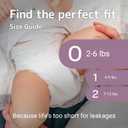 Bambo Nature Hypoallergenic Dream Baby Diapers, Premium Eco-Labeled Sustainable Diapers, Enhanced Leakage Protection, Totally Chlorine-Free, Skin Friendly, and Super Absorbent - Size 0 (24 Count)