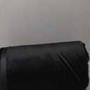 Timeper Black Velvet Curtains 108 inches 2 Panels, Dual Rod Pocket Blackout Curtains for Bedroom Living Room Thermal Insulated Luxury Super Soft Window Drapes,W52 x L108 inches (52"W x 108"L (Pack of 2), *Rod Pocket-black)