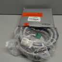 Washing Machine Hoses,4ft 90 Degree Elbow Washer Hoses,2pack  " Stainless Steel Braided Burst Proof Water Supply Lines Universal Fit to Hot and Cold Connector