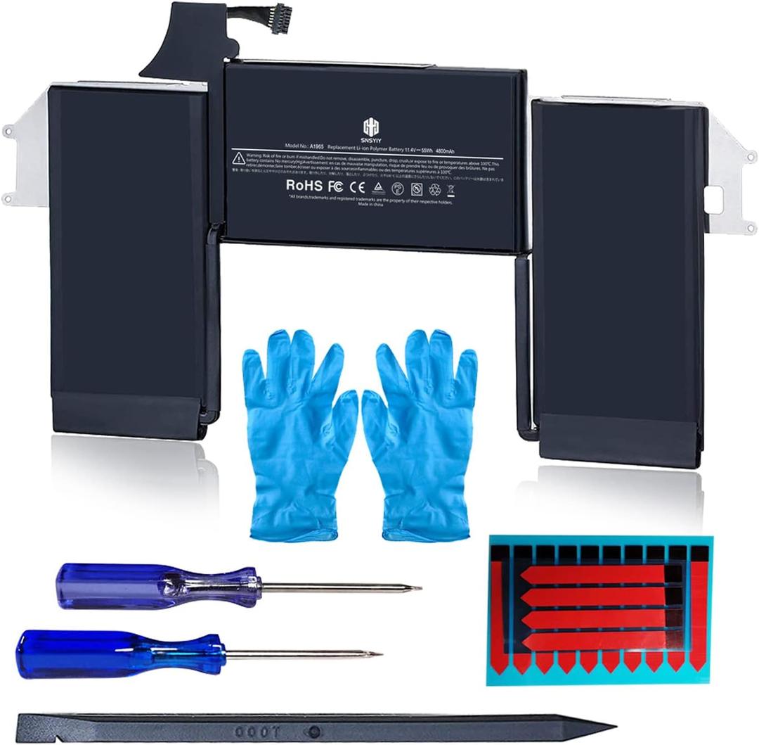 A1932 MacBook Air Battery A1965 for MacBook Air 13 inch Retina A1932 (2018-2019) A2179 2020 (EMC 3184 3302) A1965 Laptop Battery Replacement