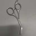 Eyebrow Trimming Scissors with Combs, Eyebrow Trimmers, Gifts for Men Women Stocking Stuffers, Stainless Steel Gray