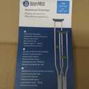 McKesson Aluminum Adjustable Underarm Crutches for Tall Adults 5'5" - 6'6" 