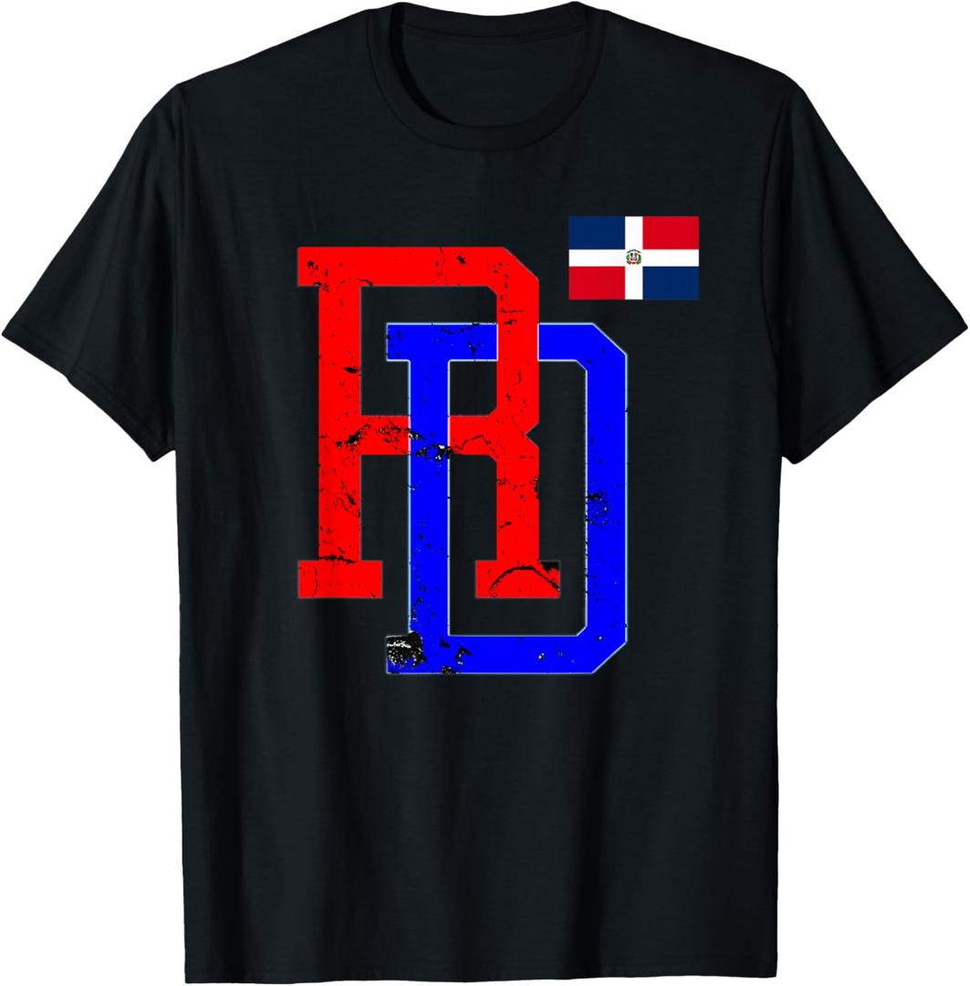 Dominican Republic RD Flag Pride-Dominican Tees T-Shirt Small