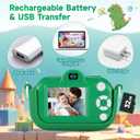 Kids Camera Boys Toys for 3 4 5 6 7 8 9 Years Old Boys, 48MP Dual Lens Kids Digital Camera Christmas Birthday Gifts, 1080P HD Video Selfie Toddler Camera with 32G SD Card
