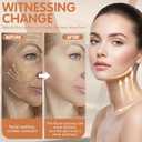 3 x 1/2 PCS Lymphatic Contour Face Brush - Facial Gua Sha Lymphatic Drainage Massager for Lifting & Sculpting, Soft Bristles for Natural Makeup, Waterproof & Easy Clean (1Pcs Contour Face Brush)