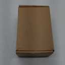 Glass Door Knobs Interior, Vintage Style Privacy Crystal Door Knobs with Lock, Antique Brass Door Knobs for Bedroom Bathroom, Push Pin Button Inside Lock, 1 Pack