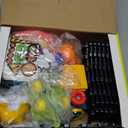 Train Set for Toddlers w/Steam, Music & Lights - Electric Train Toy for Kids with Tracks Accessories, Includes 3 Animals Car : Lion Gorilla and Elephant, Best Gifts for 1-3 4 5 6+ Years Old Boys Girls