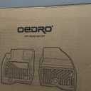 OEDRO Upgraded Floor Mats & Cargo Mat Fit for Toyota Corolla 2026-2020, TPE All-Weather Custom Fit Corolla Car Mats 1st & 2nd Row with Cargo Liner Full Set Automotive Accessories, Black