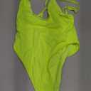 ESONLAR Women's Sexy Plunging V Neck Bathing Suit Open Back One Piece Swimsuits, Small