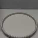 Coffee Table Tray, Home Decor Round Tray, Concrete Gray Coffee Table Decor Trays, Serving Decorative Trays for Dining Table (11")