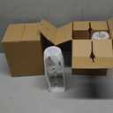 C CREST Glasses Set of 8, 12oz, Lead-free, Clear, Durable Glassware