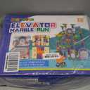 Big Motorized Marble Run - Construction Building Blocks Toys 220Pcs Marble Race Track with Elevator, Educational STEM Game Christmas Birthday Gifts for Kids 3-5 4-8 8-12 (A-Colorful)