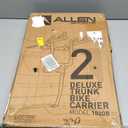 Allen Sports Deluxe 2-Bike Trunk Mount Rack, Model 102DB, Black/ Silver, 23 x 15 x 4 inches