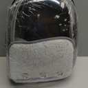 1pc Expandable Transparent Cat Backpack Outdoor Folding Breathable Pet Carrier for Travel Lightweight Durable Design Visibility for Pets to Enjoy Scenery