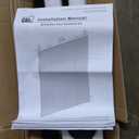 63" Bi-Folding Sliding Barn Door Hardware Kit, Bifold Barn Door Hardware Heavy Duty Sturdy Top Mounted for 4 Doors -Smoothly and Quietly-Easy to Install, No Doors