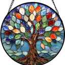 Acrylic Window Decor, Colorful Tree of Life, Colorful Tree Hanging Window Decor, Window Decor, Wall Decor, Living Room, Home Decor, Balcony Gardens