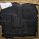 Mud Flaps Engine Guards for Honda Accord 2018 2019 2020 2021 2022 1.5T Front Engine Splash Shield Guards Suitable for Generation 10th Accord Under Engine Cover Directly Replace Original One Black