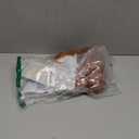 FantaLook Short Orange Cosplay Wig with Buns Earrings and Necklace for Women Halloween Costume