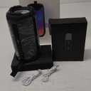 Generic Bluetooth Speaker, Portable Subwoofer Speaker, Indoor Wireless Loudspeaker with LED Light, Outdoor Speakers for Outdoor Party, Home, Park, Garden (Black), GFN15151