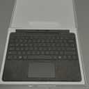 Microsoft Surface Pro Keyboard for Surface Pro Copilot+ (11th Edition), Pro 9 and 8 with Pen Storage, Alcantara Material, Platinum