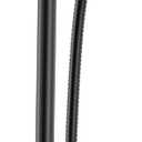 Delta 2-Setting Matte Black Wall Mount Handheld Shower Head with ProClean Spray, Hand Held Shower Head and Hose with High Pressure Spray, Matte Black 51537-BL