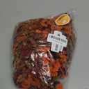 Artificial Faux Mums Fall Flowers for Outdoor Outside Decoration, 2 PCS Fake Silk Daisy Flower Plants Realistic UV Resistant for Home Porch Balcony Patio Autumn Decor (Orange Brown