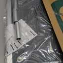 FXW TitanNest Chew-Proof Elevated Dog Bed, Raised Cot for Indoor/Outdoor/Camping Use, Durable & Washable Padded Pet Bed for Medium Dogs, 41.0" L x 27.0" W x 5.0" H, Gray