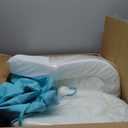 Chaise Lounge Cushions Covers for Patio (Not Includes Cushion), Waterproof Chair Cushions Replacement Covers, Seat Cushions Slipcovers for Outdoor Furniture (Teal, 72"x 22"x 3"