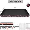DZWLKJ Guinea Pig Cage Liner,Washable Tarp Bottom Base,Cherry Graphic ,24"x48", Reusable for Rabbit, Chinchilla, Hedgehog, Ferret & Other Small Animals.
