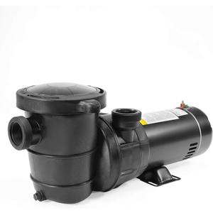 XtremepowerUS 1.5HP High Flow Pool Pump Self Prime for Above Ground Swimming Pool Spa Pump Flow 5400GPH 1.5" Large Strainer Basket Filter
