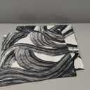 Black and White Abstract Striped Throw Pillow Covers 18x18 Set of 4, Modern Art Boho Lines Decorative Square Pillow Cases for Farmhouse Living Room Sofa Bed Couch, Spring Easter Minimalist Home Decor