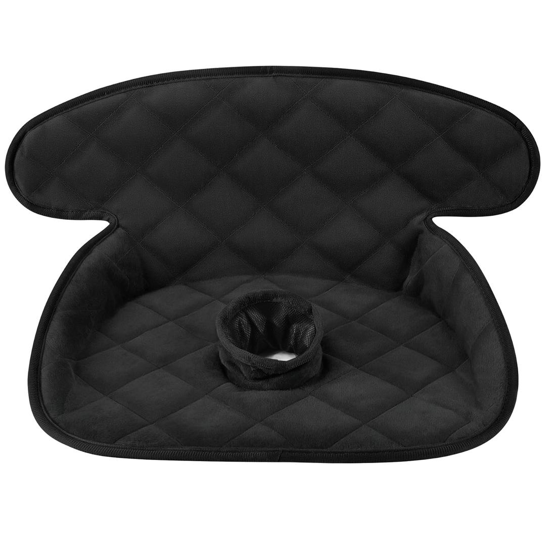 Babenest Car Seat Potty Protector Cover -Waterproof Carseat Training Liner for Baby &Toddler Shower Gift, Dry Piddle Pee Pad with Fun Designs for Strollers & Infant Car Seats (1pc Black)