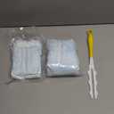 30 Count Duster Refill for Swiffer Duster with 1 Handle, One-Sided Disposable Dusters Refills with 4X Microfibers, Unscented Dusters for Cleaning Home, Furniture, Blinds & Vent