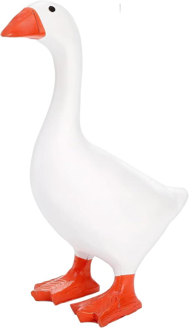 Desk Goose 7 inches Mini Porch Goose Desk Duck Decor Funny Gift for Friend Family Colleague Schoolmate