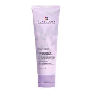 Pureology Style + Protect Shine Bright Taming Serum For Color-Treated Hair - Smooths Strands and Enhances Shine, Sulfate-Free & Vegan