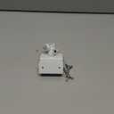 2Pack Gutter Mount Compatible with eufy Security SoloCam S220/C210, eufyCam 2C/2C Pro/S3 Pro, 3/S330, 2/2 Pro, 3C/S300, 360Adjustable Weatherproof Mounting Bracket for Eufy Security Camera - White