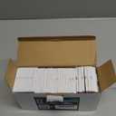 BESTTEN 30 Pack Screwless Decorator Wall Plate, USWP6 Snow White Series, Receptacle Outlet Cover, 1-Gang Light Switch Plate, H4.69 x W2.91, Gloss