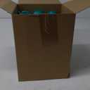 Kingfisher Teal Blue Glitter Christmas Tree Hanging Baubles 