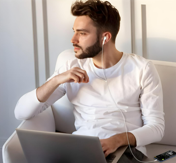 GIJIVCOZ Headphones USB C Wired for iPhone 17/17 Pro Max/17 Pro/16/15,Earphones in Ear HiFi Stereo Type C Earbuds Built-in Microphone & Volume Control for Galaxy S25 Ultra S24 S23