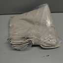 LAMIT 100% Blackout Natural Linen Curtains, 63 Inches Linen Textured Thermal Bedroom Curtains Back Tab and Rod Pocket Neutral Panels with White Liner for Farmhouse, 2 Panels, 52 x 63 Inch, Ivory