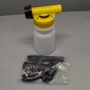 Foam Cannon for Garden HoseAdjustment Ratio Dial Foam Gun,Car Wash Soap Spray Foamer Yellow