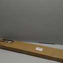 Flexible Bendable Ceiling Curtain Track, Room Divider Curtain Rod Tracks Ceiling or Wall Mount with Clips, Heavy-Duty Divider Curtains Rails for Living Room Shower Privacy RV, White 18 FT