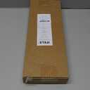 IFELS Heavy Duty Curtain Rods for Windows 66 to 120 Inch, 1 Inch Gold Curtain Rod Adjustable, Decorative Long Curtains Rods with Metal Finials, Easy Installation and Modern Design (A2,Gold,30"-120")