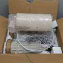 Boho Table Lamps Set of 2, Farmhouse 3-Way Dimmable Touch Nightstand Lamp with 2 USB Charging Ports, White Vintage Bedside Lamp for Bedroom Living Room End Table (Bulbs Included) (Cream)