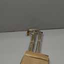 Double Curtain Rod for 48-84 Inches Windows, Blackout Wrap Around Window Curtain Rods1-inch Heavy Duty Adjustable Room Darkening Rustic Dual Drapery Curtain Rods for for Livingroom, Kitchen, Patio (Brushed Gold)