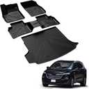 LASFIT Floor Mats & Cargo Mat for Buick Envision 2021-2026, TPE All Weather Protection Custom Fit 1st & 2nd Row Trunk Mats Rubber Car Liners for Envision Automotive Accessories, Black, Easy to Clean