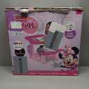Disney Minnie Mouse Draw and Play Desk by Delta Children  Includes 10 Markers and Coloring Book, Pink