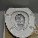 Jool Baby Quick Flip Toilet Seat with Built-in Potty & Splash Guard for Toddler Training, Slow Close (Elongated)